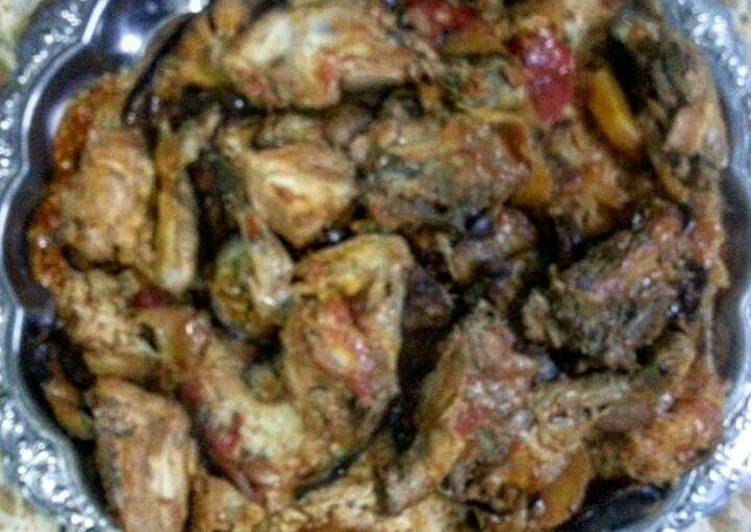 مقلوبة الرز بالدجاج