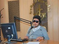 Saïd Boulkroun, non-voyant et animateur radio au c'ur ardent