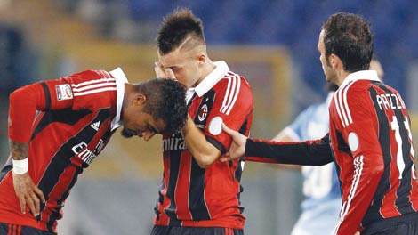 دارة ميلان تحبس فريقها في معسكر مغلق وفرصة أخيرة لأليغري