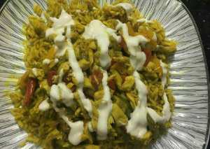 فتة شاورما فراخ