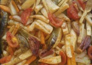 صينيه الدجاج بالخضار