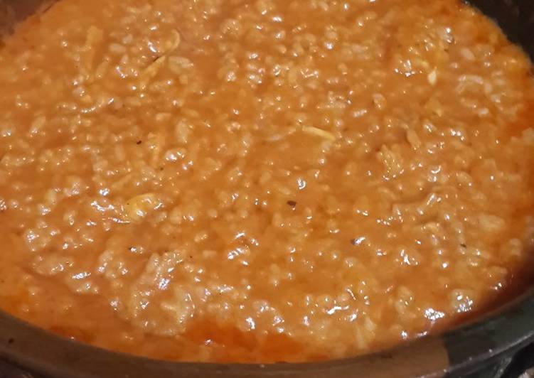 #موسم _الطماطم أرز بالطماطم وقطع الفراخ