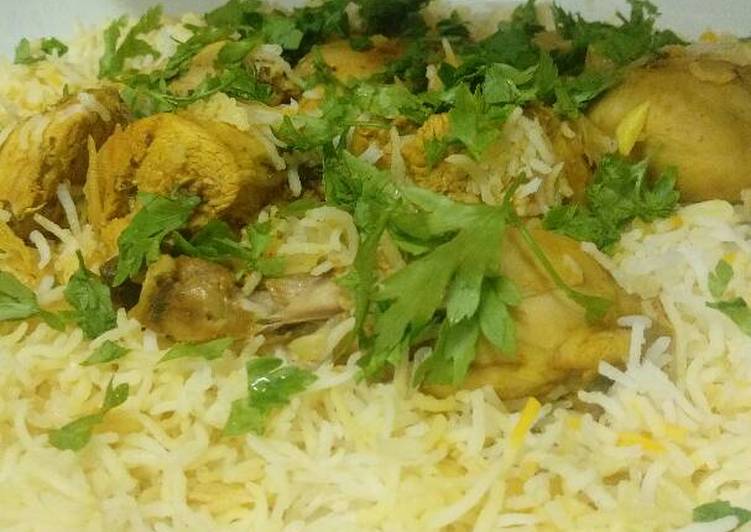 برياني الدجاج بالتفصيل