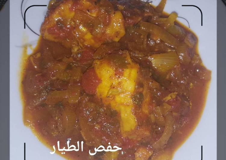 دجاج بالكاري والزعفران