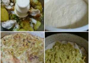 فطيرة محشيه بالفراخ🎈