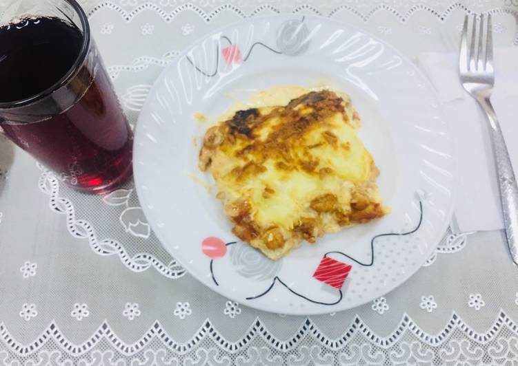 صينيه التوست بالدجاج🥘