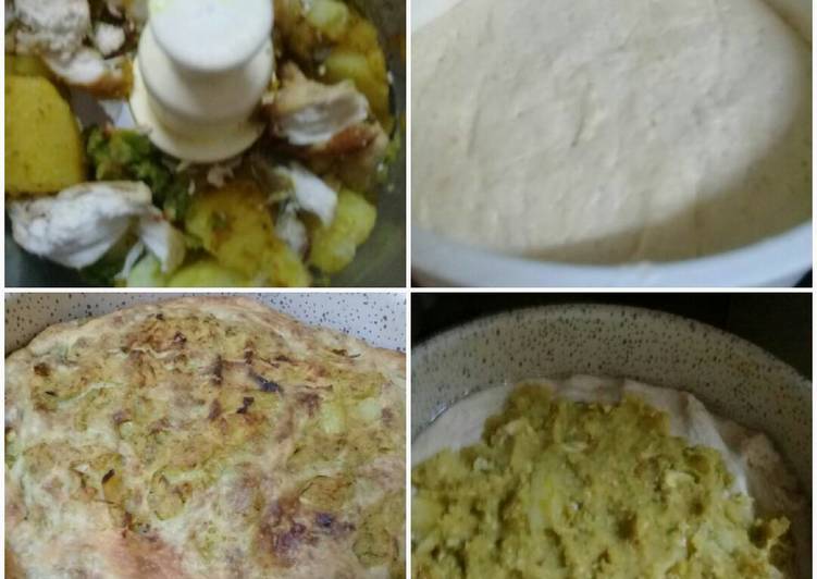 فطيرة محشيه بالفراخ🎈