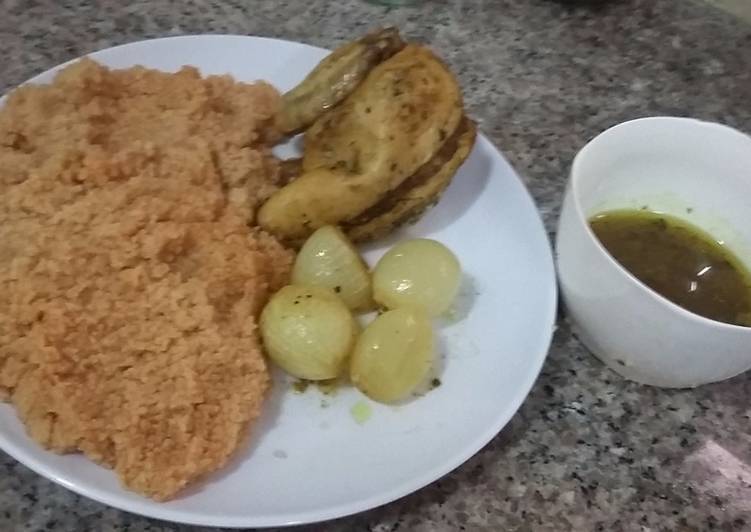 دجاج بالكيس مع برغل بالصلصه شهيه جدا 😙