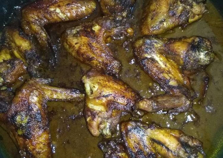 صينية اجنحة دجاج