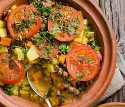 Tajine à la viande d’agneau (Recette oranaise)