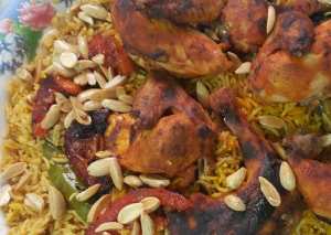 كبسة الدجاج 🍅🌶