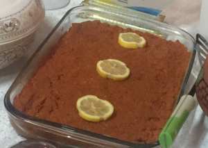 المسقعة التقليدية بدون دجاج