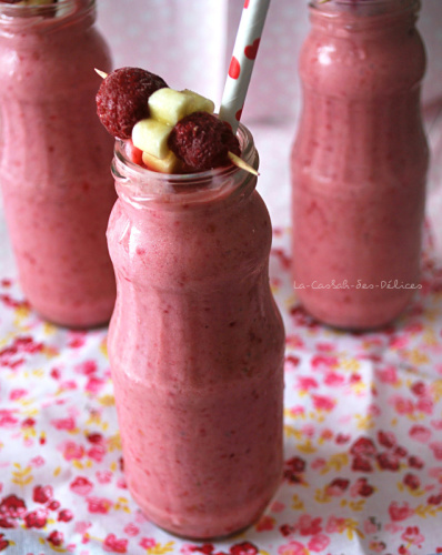 Smoothie Banane / Framboises