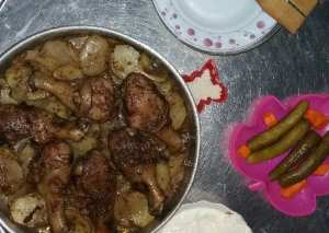 بطاطا بالفروج