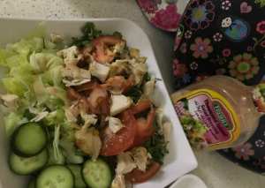 سلطة سيزر بالدجاج