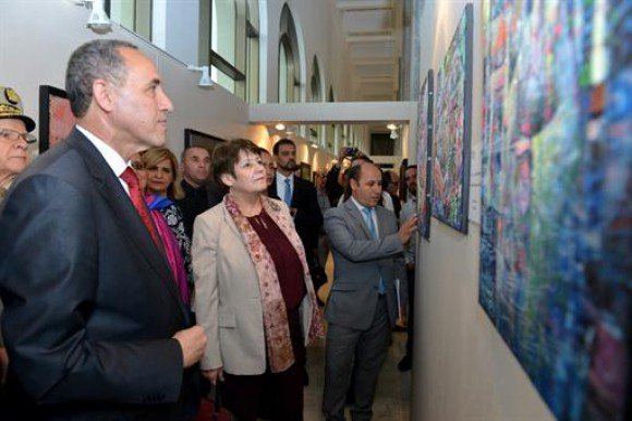 Inauguration à Alger de la manifestation 'Le printemps des arts'