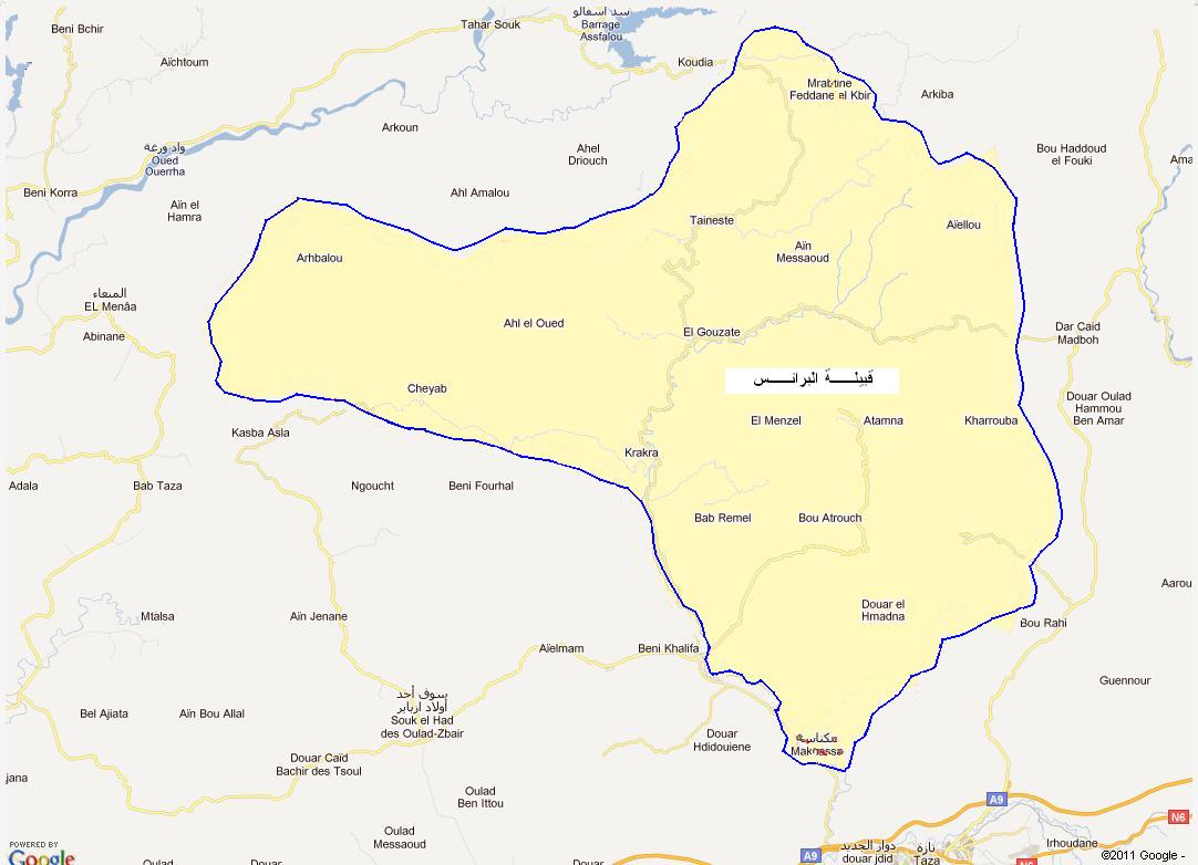 تاريخ قبيلة البرانس