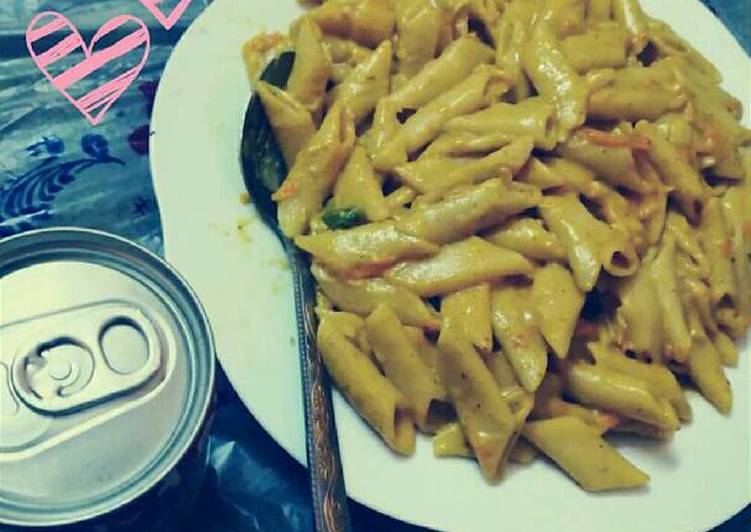 باستا بدون دجاج👌😋