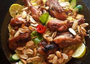 رز مندي بالدجاج