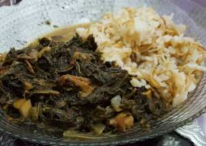 ملوخية بالدجاج