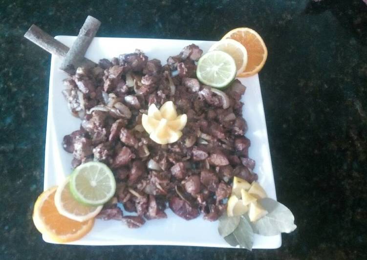 سودة الدجاج مع البصل