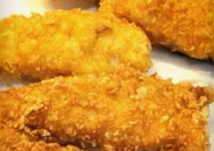 اصابع الدجاج المقرمشة