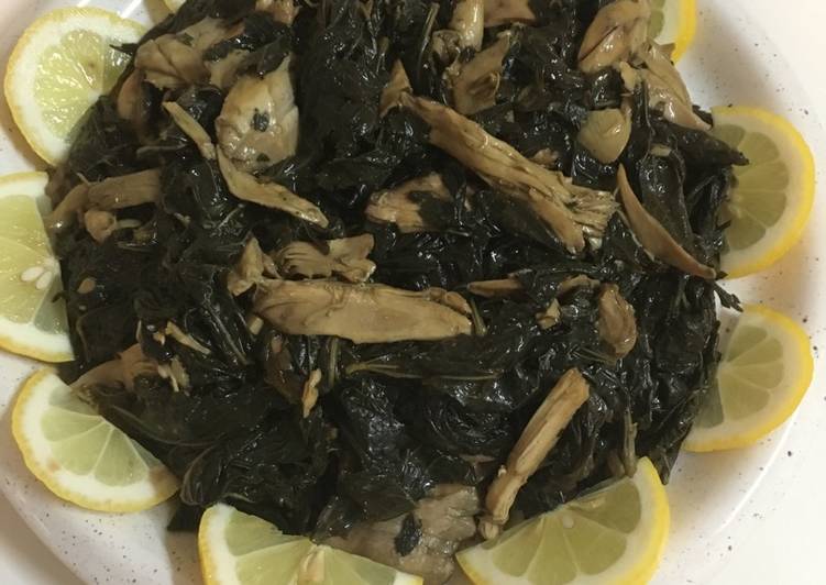 ملوخية بالدجاج 😋