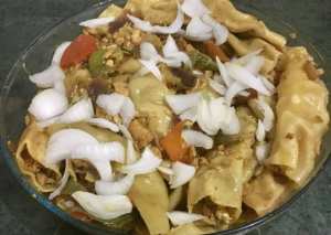 # نجم العزايم لزانيا رول بالدجاج