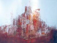 LE PLASTICIEN SMAIL METMATI EXPOSE AU PALAIS DE LA CULTURE MOUFDI-ZAKARIA                                    'Calligraphie tifinagh'