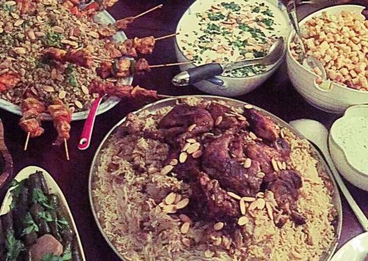 مقلوبه الدجاج