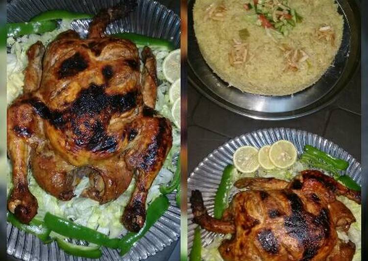 #نجم _العزايم دجاج بالقصدير ❤