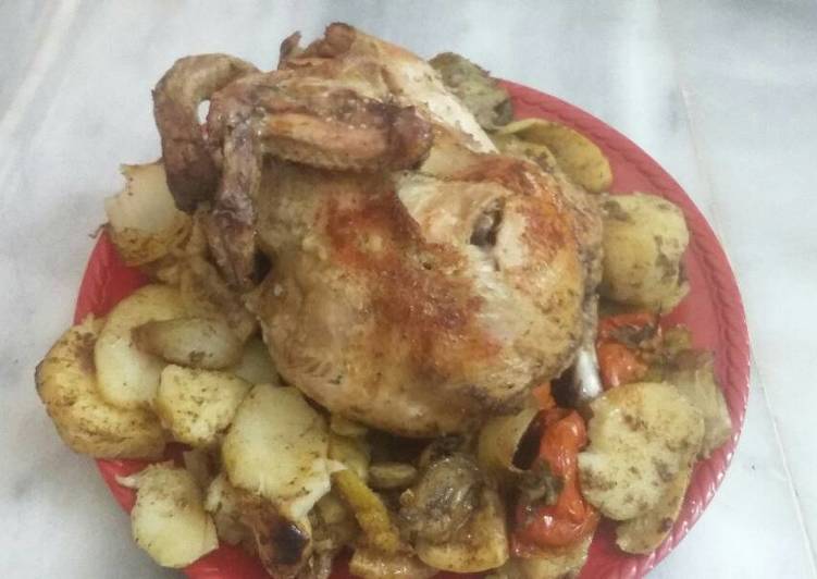 دجاج تحمير مبهر