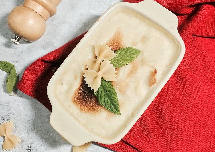 معكرونه بالدجاج والباشميل #نجم_العزايم