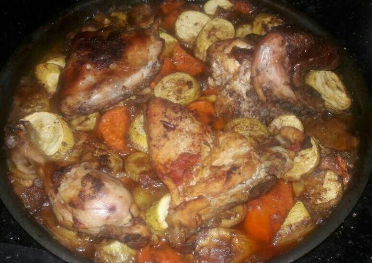 صينيه فراخ بالخضار (للدايت)