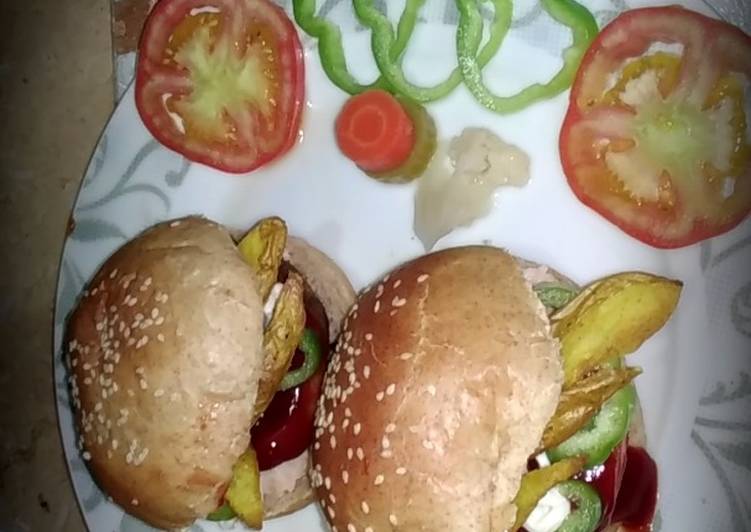 برجر الفراخ