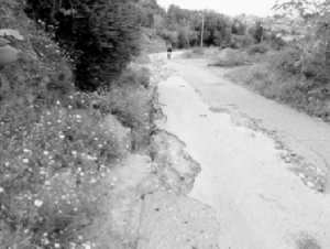 Ghazaouet : La route d’El Mizab dans un piteux état