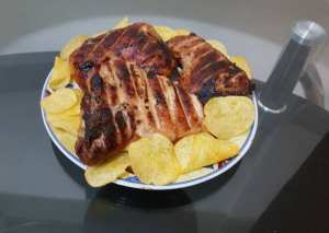 دجاج مشوي بخلطة الليمون والفلفل # نجم _العزايم🍗