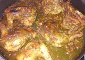 فراخ في الفرن