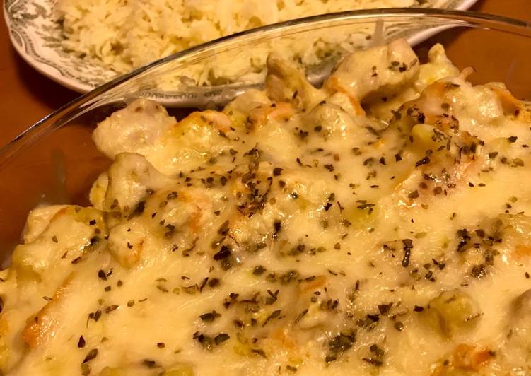 دجاج بالجبن سهل وسريع 😋😋