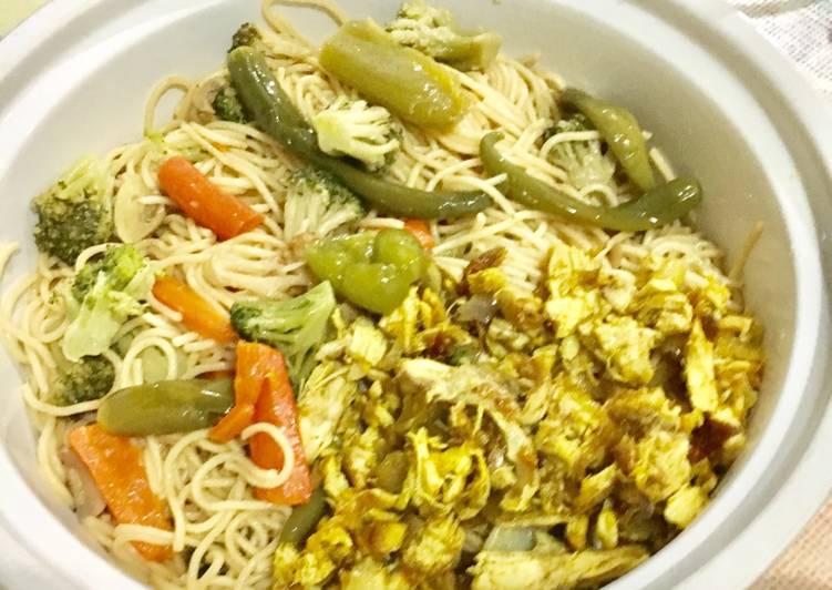 تشاينيز فود بالخضار والدجاج