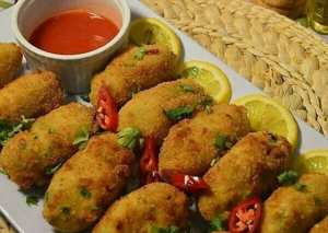 كفتة البطاطس بالدجاج