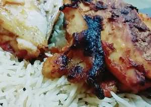 أرز مع فراخ بالخلطه