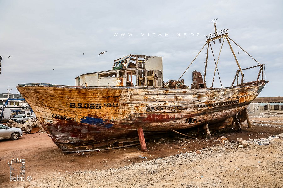 Beni Saf, la ville minière et de pêche.