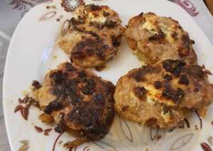 بطاطس بالباشميل والدجاج