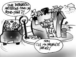 Cité Laghirou à Souk Ahras:  Des extensions sur les espaces publics