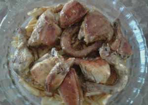 دجاج على البخار