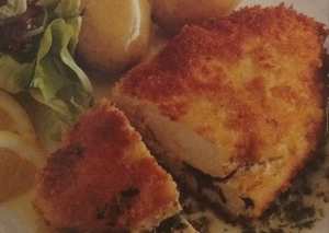 دجاج كييف الاكرانية (chicken kiev)