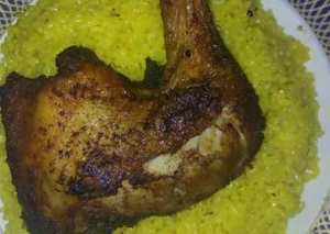 فراخ بالارز الاصفر