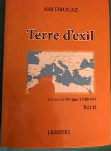Édition Terre d’exil, dernier roman d’Akli Derouaz