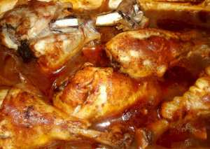 دجاج بالكتشب